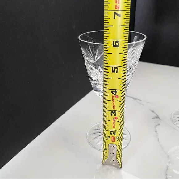 SET of 6 Ashling Claret Wine Glasses by Waterford Crystal - Picture 3 of 7